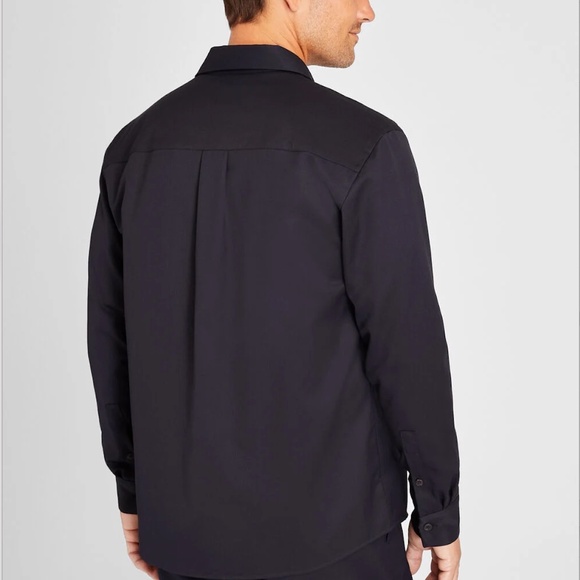 Refined Wool Shirt - Brand New - NEVER WORN - Navy - Picture 2 of 5